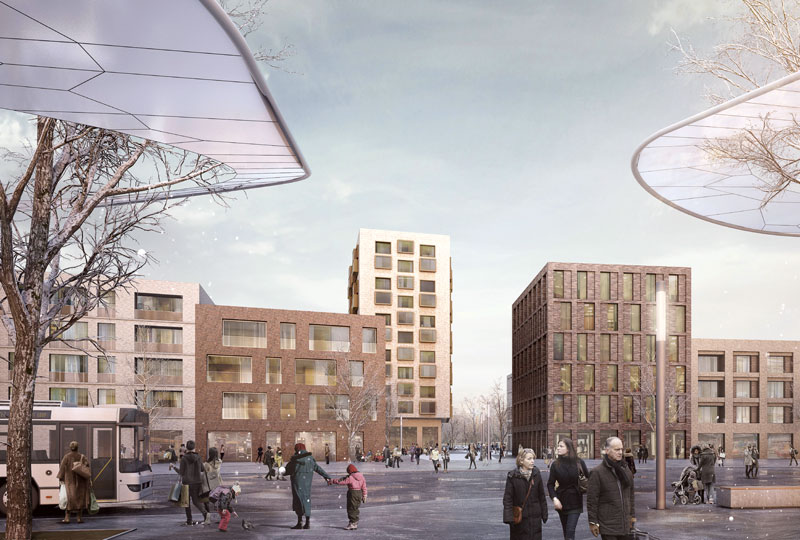 Das Projekt der bema building visions: "19 Häuser", im Herzen von Mönchengladbach.